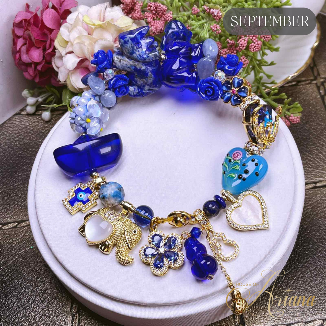 Ceres All-in-One Crystal Birthstone Prosperity Bracelet