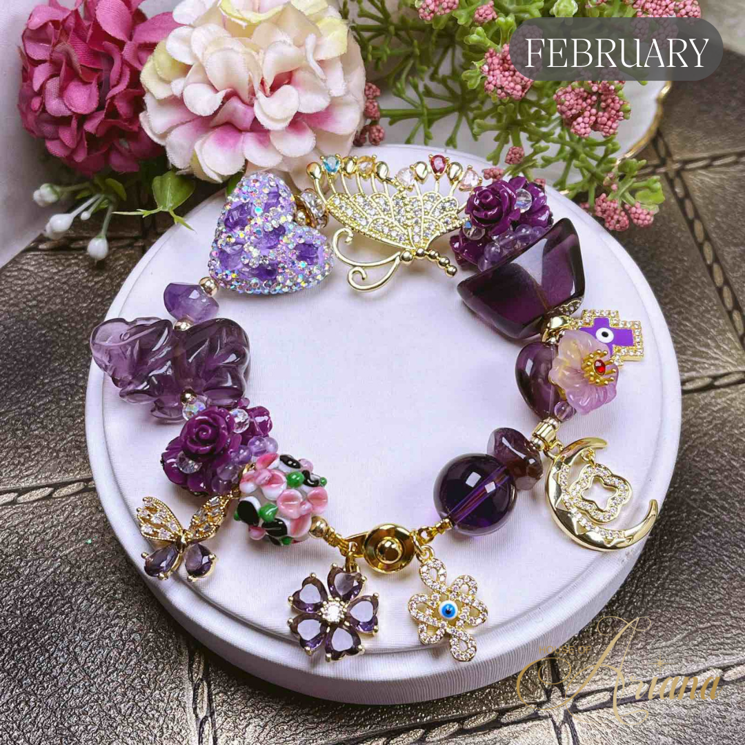 Ceres All-in-One Crystal Birthstone Prosperity Bracelet