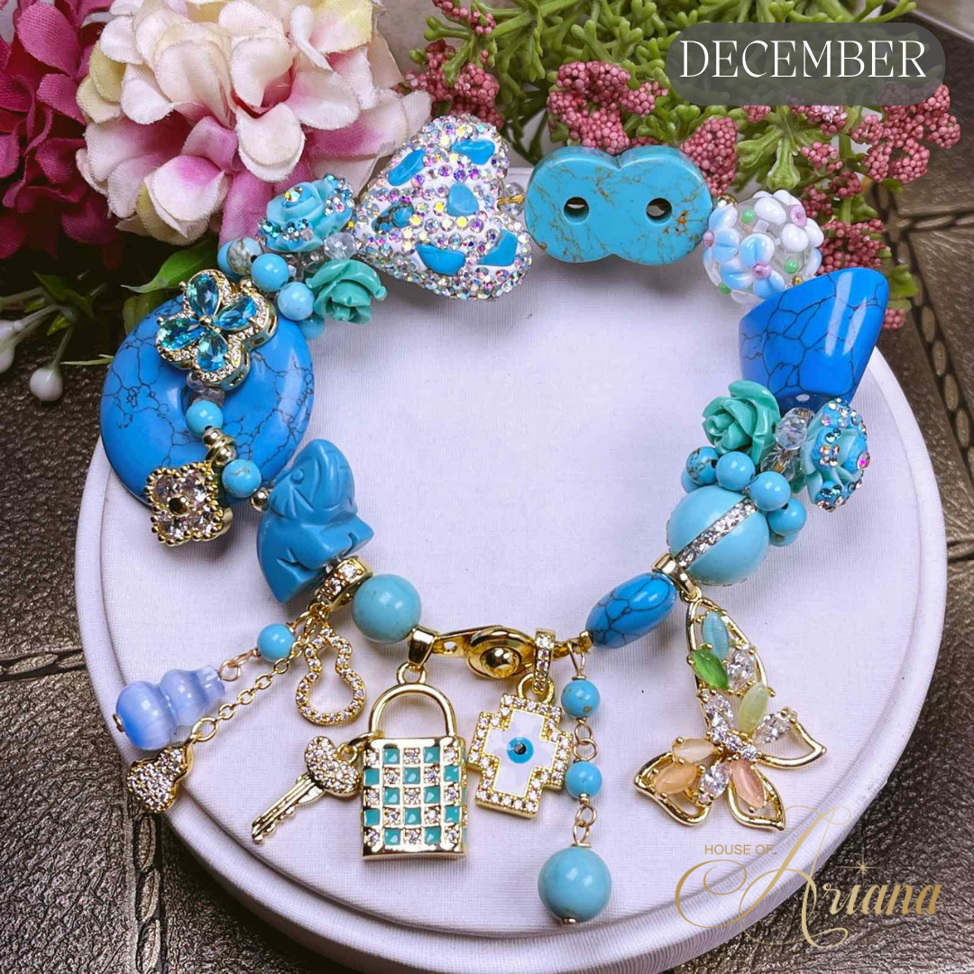 Ceres All-in-One Crystal Birthstone Prosperity Bracelet