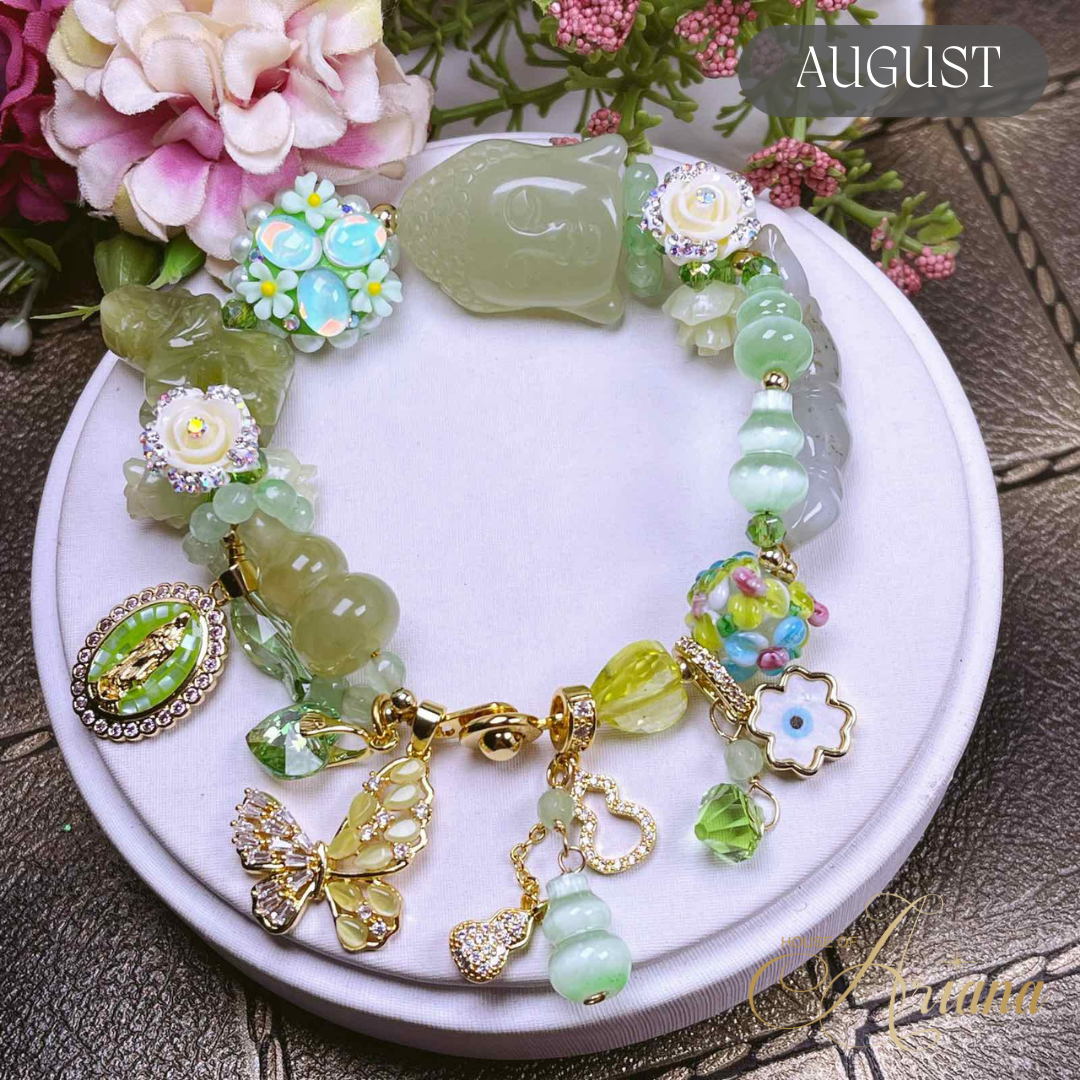 Ceres All-in-One Crystal Birthstone Prosperity Bracelet