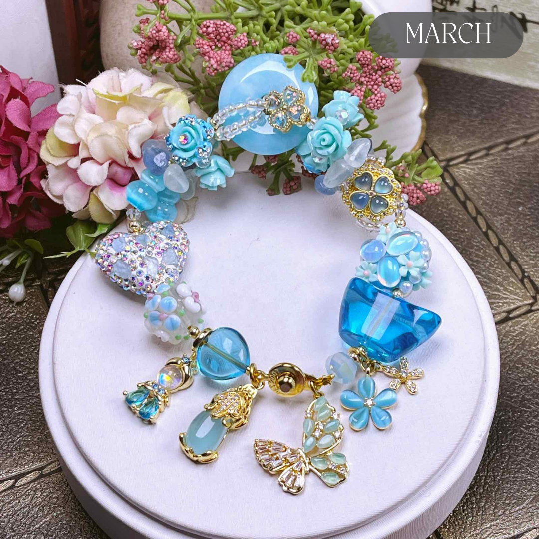 Ceres All-in-One Crystal Birthstone Prosperity Bracelet