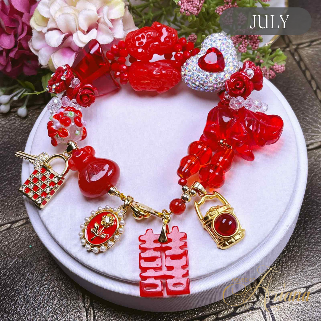 Ceres All-in-One Crystal Birthstone Prosperity Bracelet