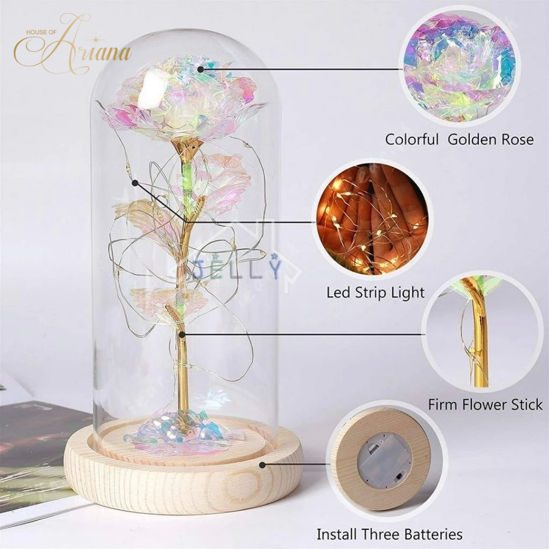 Ethereal Blume Rose Lamp