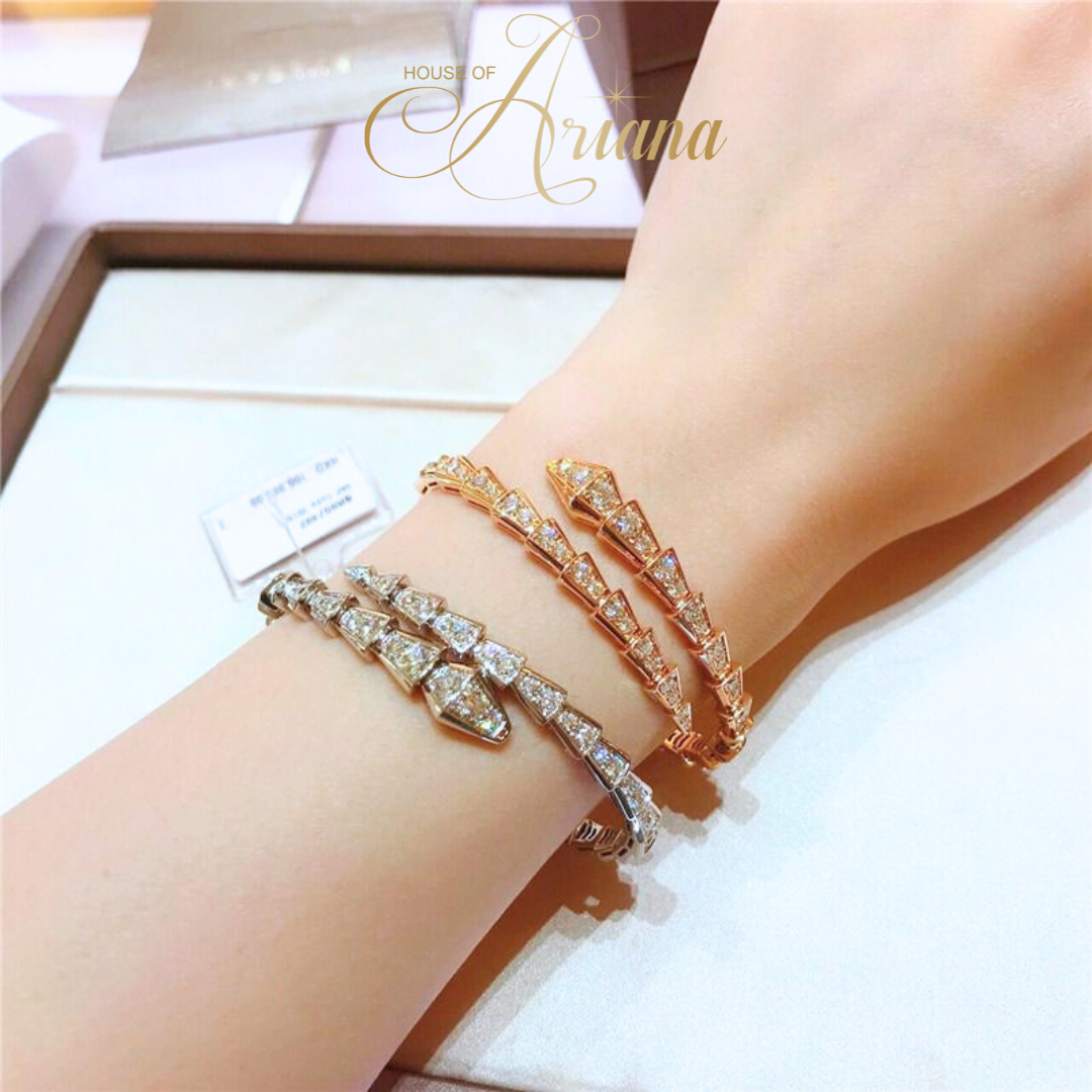 Zaila Bvlgari-Inspired Zirconia Bangle