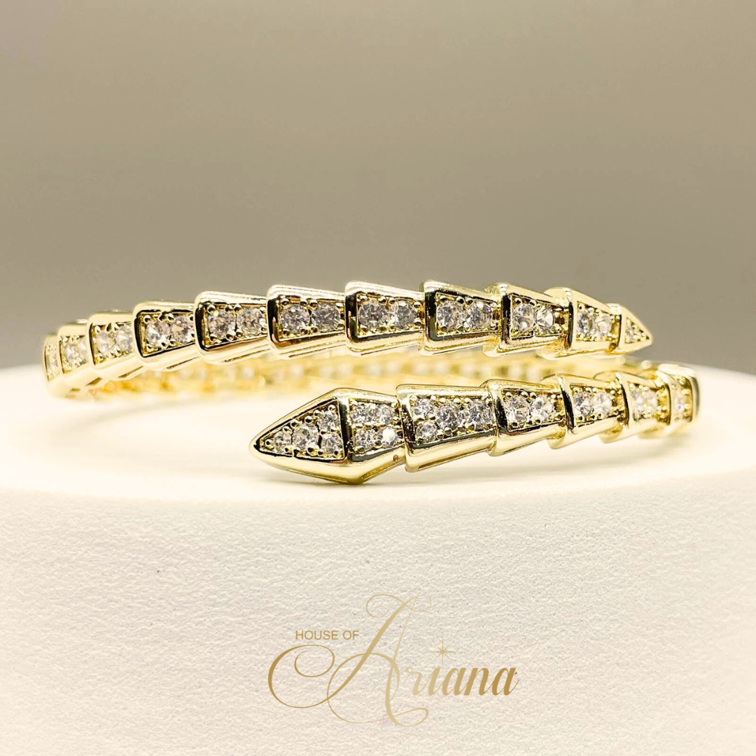 Zaila Bvlgari-Inspired Zirconia Bangle