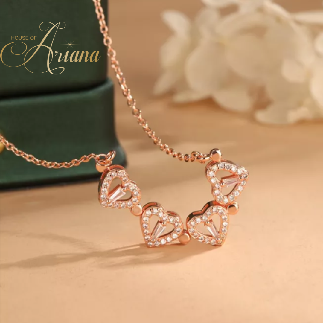 Sophia's Clover 2-in-1 Zircon Necklace