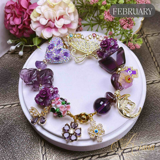 Ceres All-in-One Crystal Birthstone Prosperity Bracelet