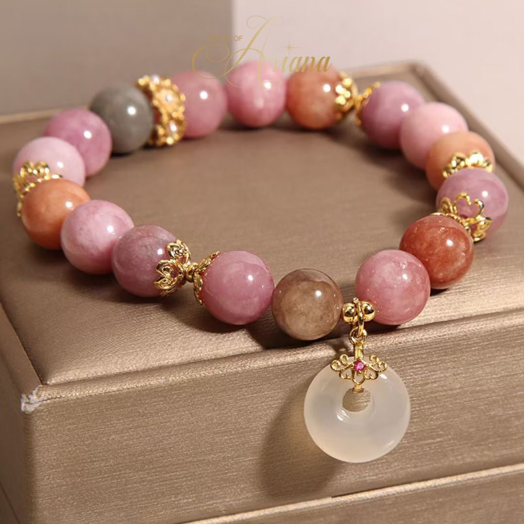 Inanna Love & Marriage Crystal Bracelet (Pink Tourmaline)