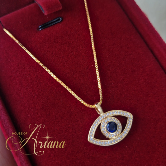 Tara Protection Evil Eye Necklace