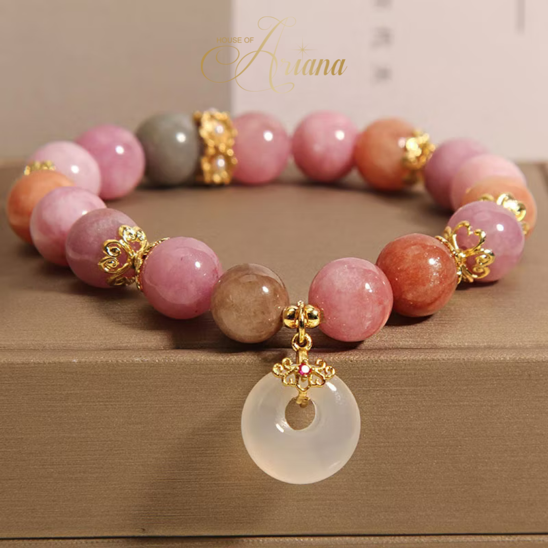 Inanna Love & Marriage Crystal Bracelet (Pink Tourmaline)