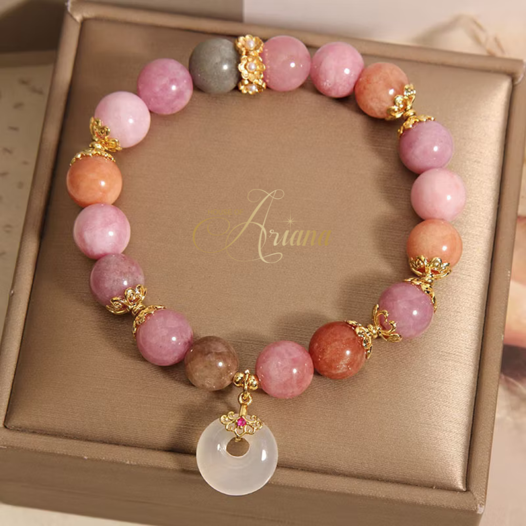 Inanna Love & Marriage Crystal Bracelet (Pink Tourmaline)