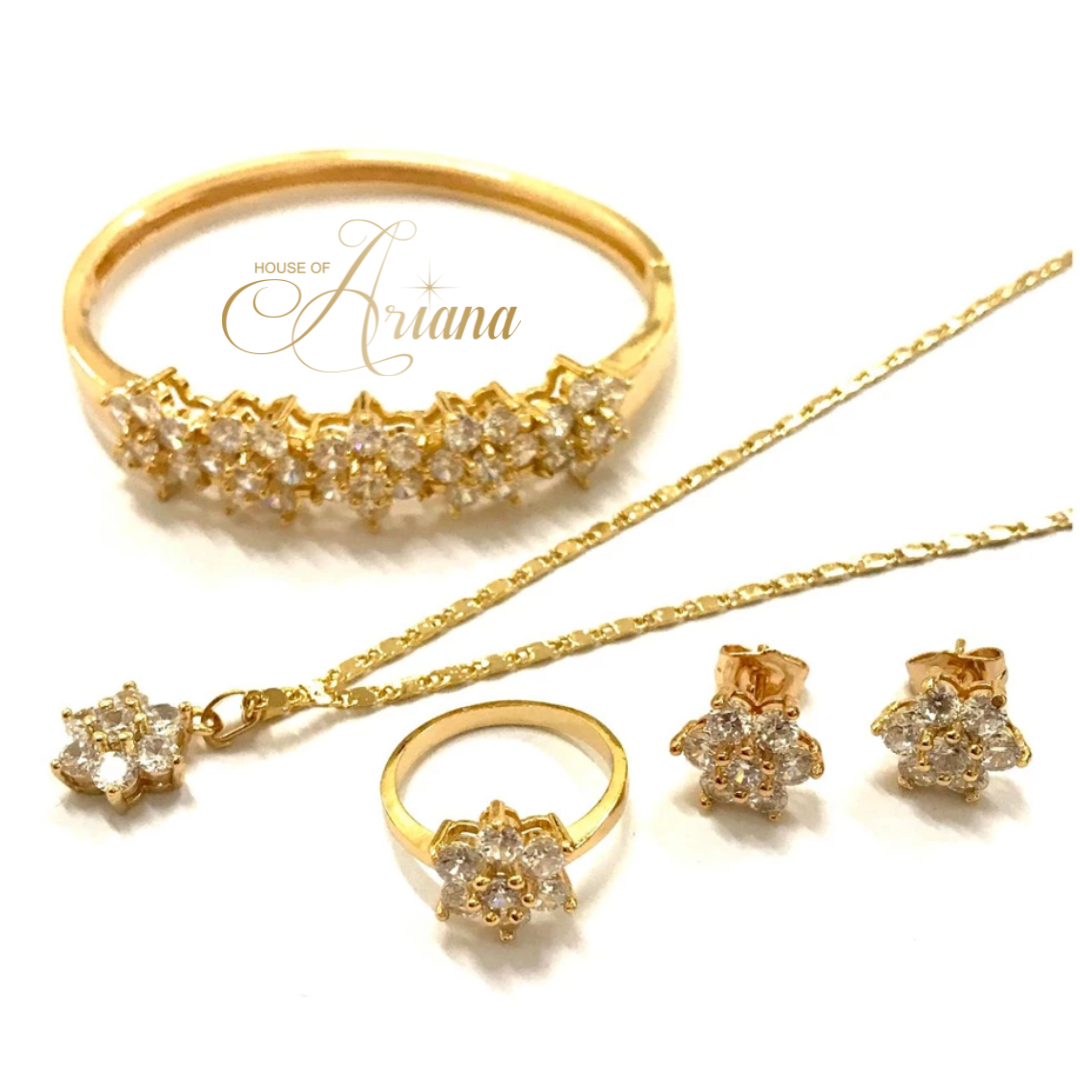 Aphrodite Zirconia Jewelry Set