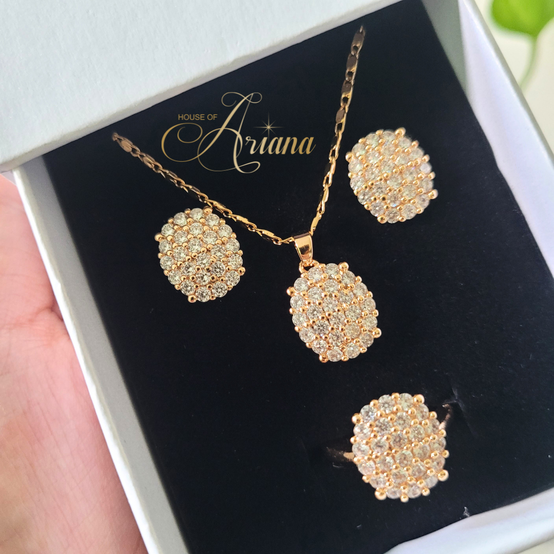 Daphne Zirconia Jewelry Set