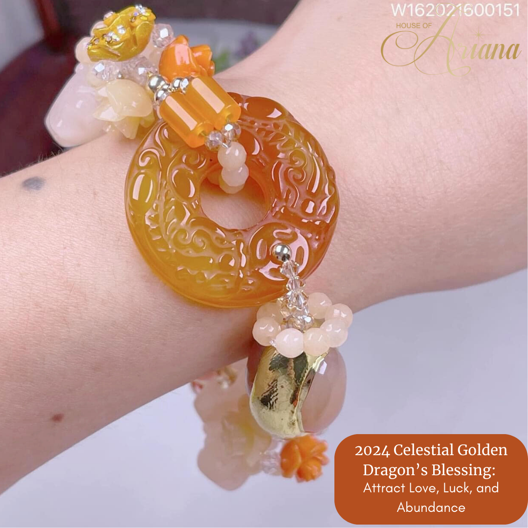 Celestial Golden Dragon's Blessing Bracelet