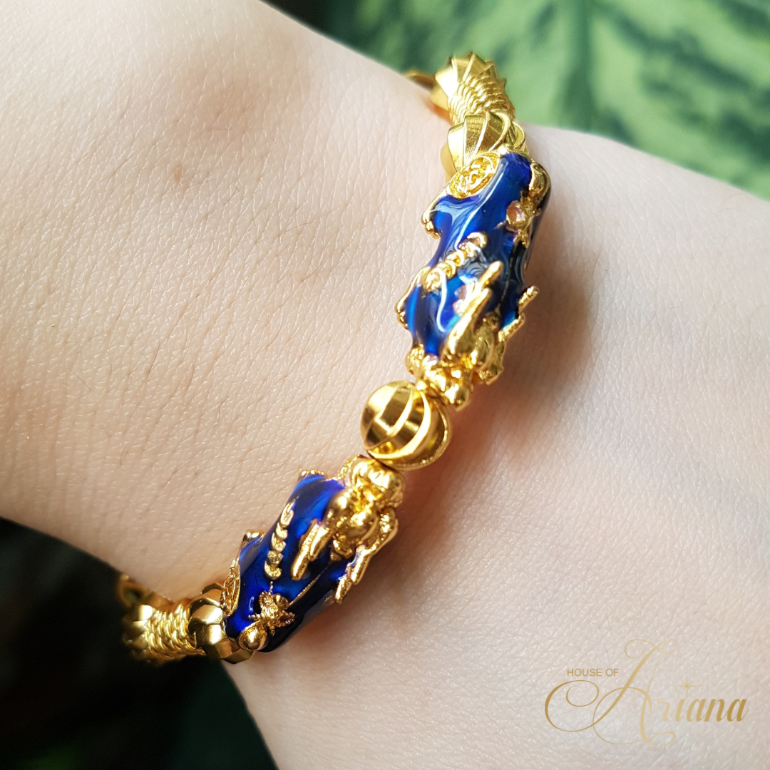 Infinity Double Piyao Prosperity Bangle (Color-Adapting)