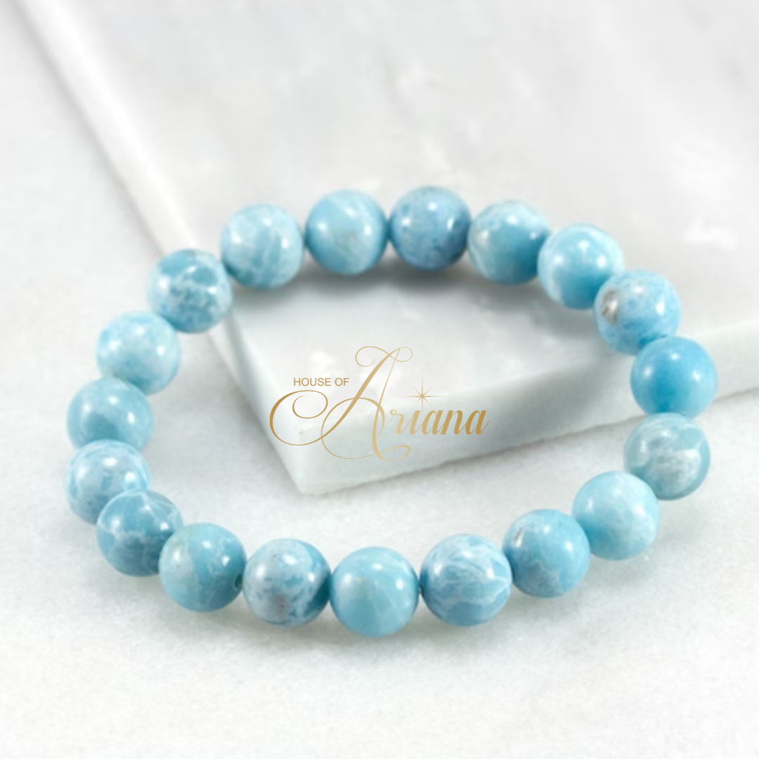 Larimar Crystal Bracelet