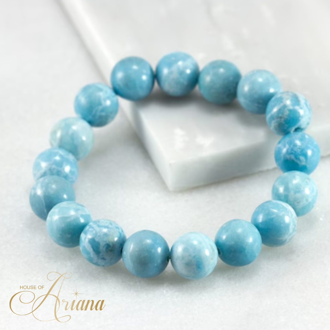 Larimar Crystal Bracelet