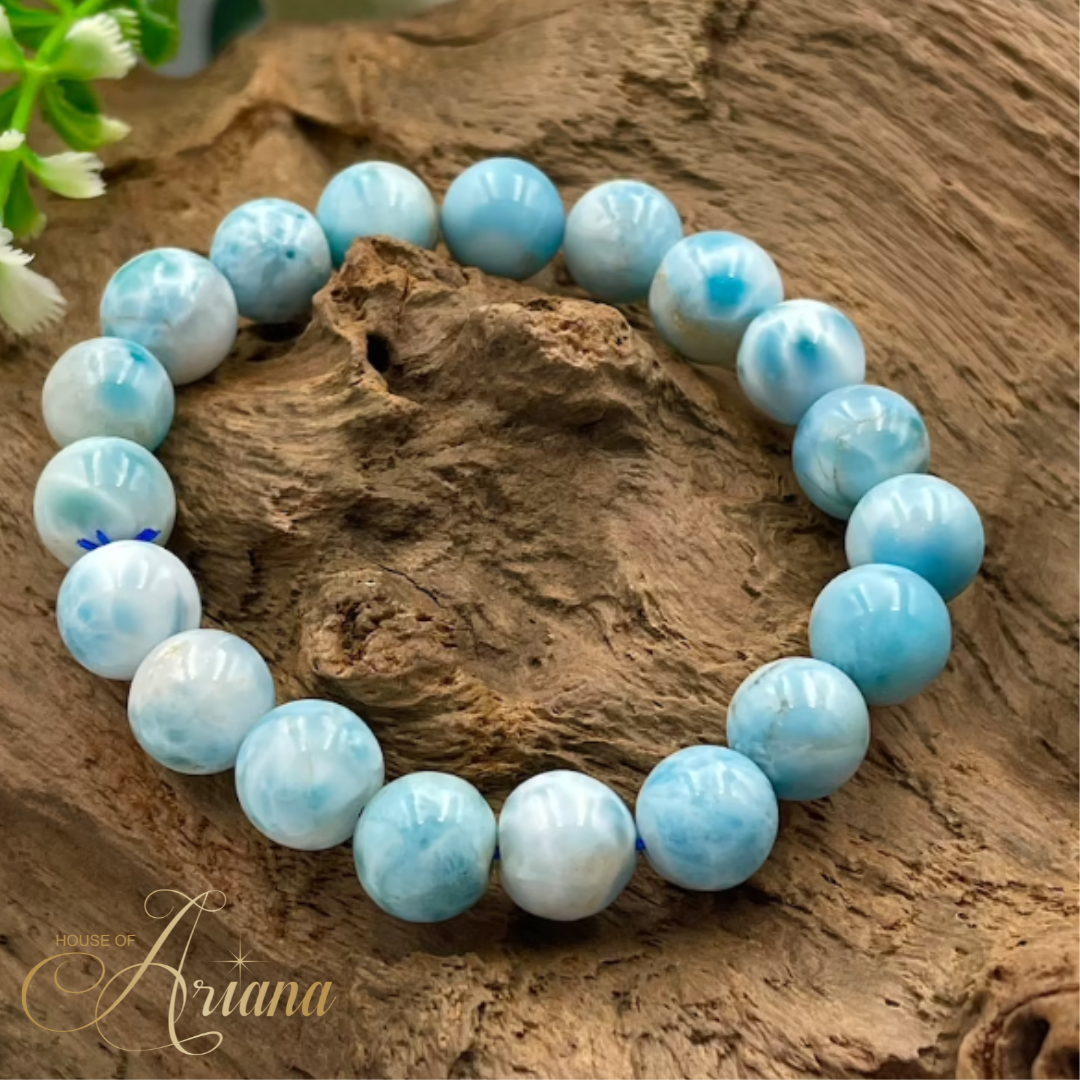 Larimar Crystal Bracelet