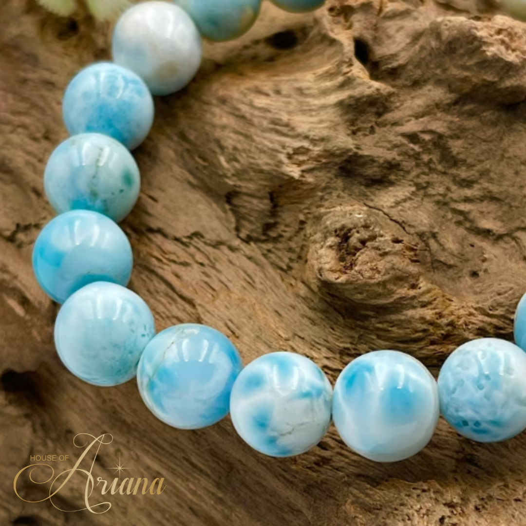 Larimar Crystal Bracelet