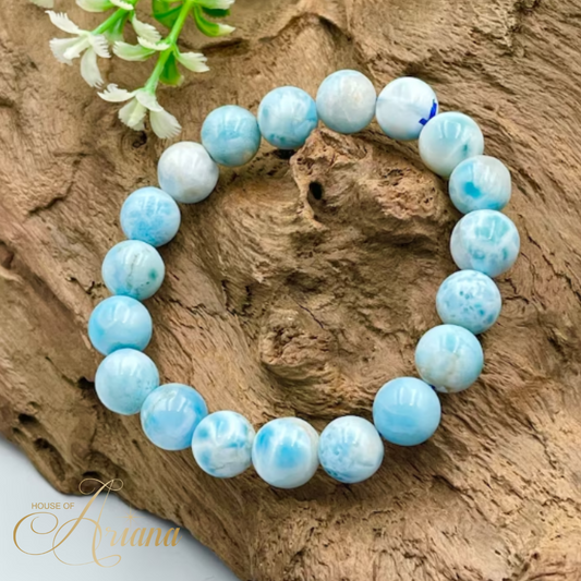 Larimar Crystal Bracelet