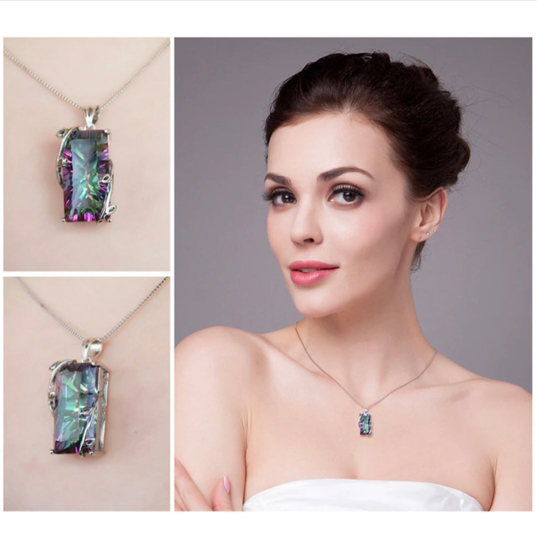 Amalthea Mystic Topaz Necklace