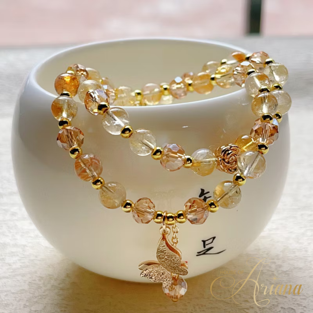 Aurora Natural Citrine Wealth Bracelet