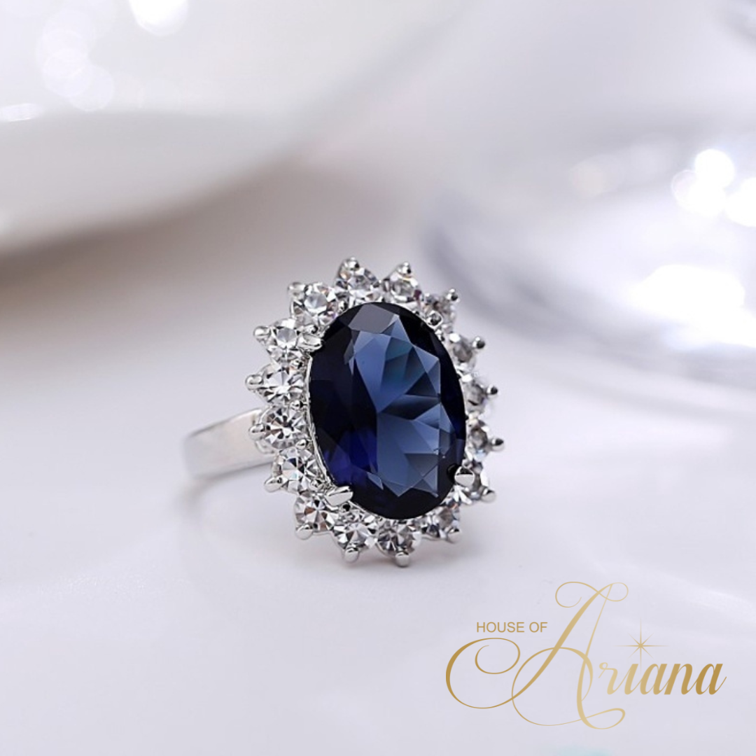 Diana Blue Sapphire Ring