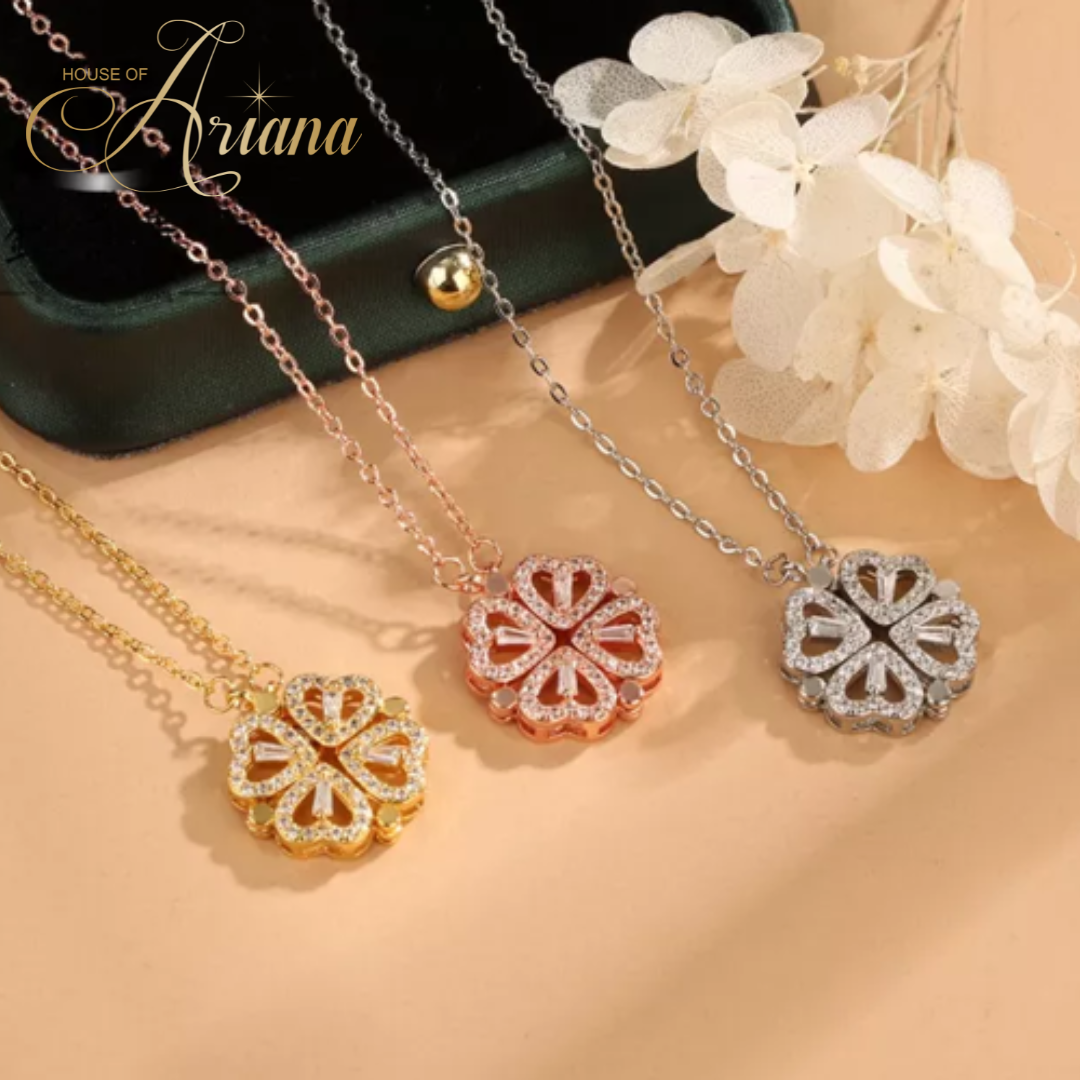 Sophia's Clover 2-in-1 Zircon Necklace