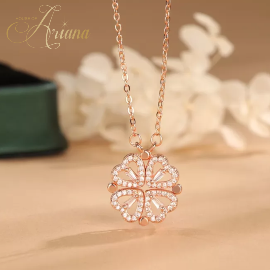 Sophia's Clover 2-in-1 Zircon Necklace