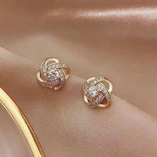 Hebe Zirconia Earrings