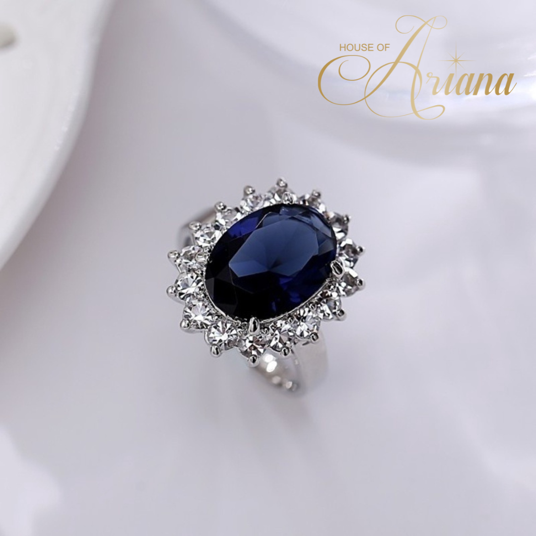 Diana Blue Sapphire Ring