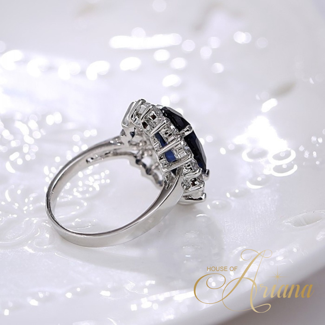 Diana Blue Sapphire Ring