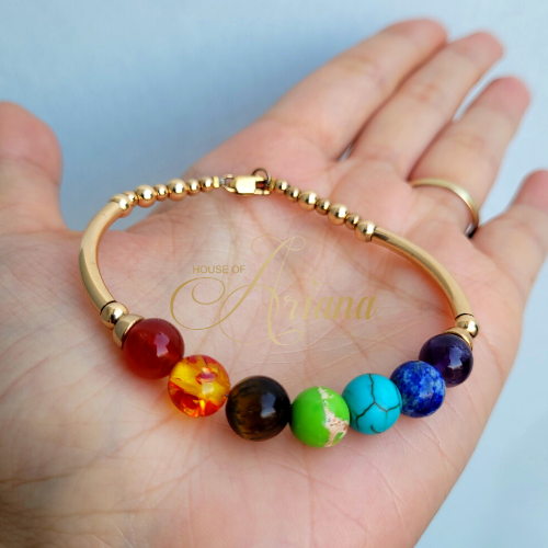 Elyseah Wealth Attracting and Balancing Chakra Bracelet