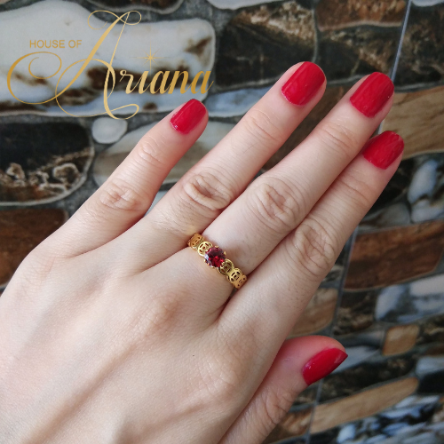 Ruby Wealth Attractor Ring