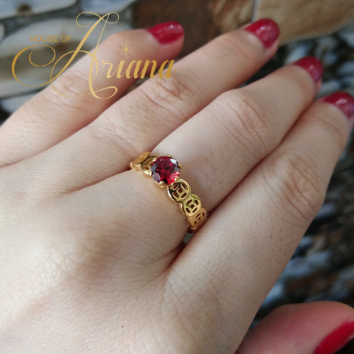 Ruby Wealth Attractor Ring