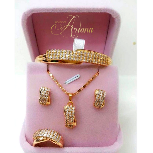 Victoria Zirconia Jewelry Set