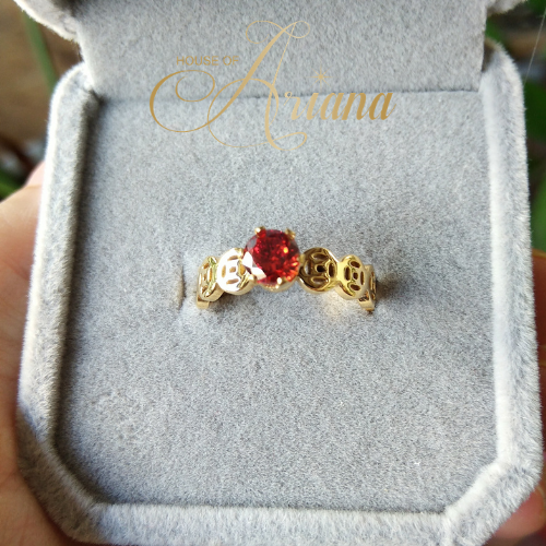 Ruby Wealth Attractor Ring